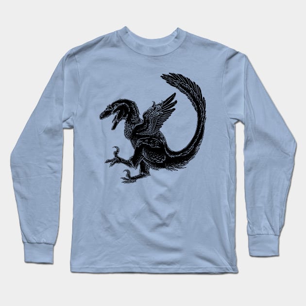 Deinonychus Long Sleeve T-Shirt by JFells